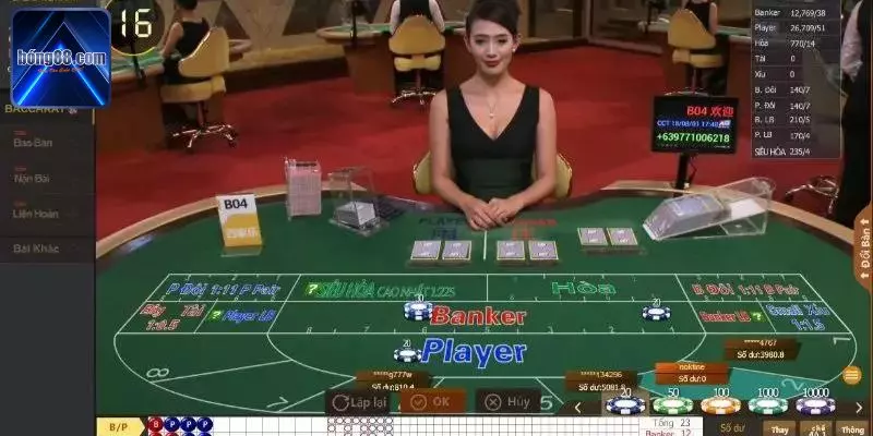 Baccarat bong88 có quy tắc vô cùng đơn giản